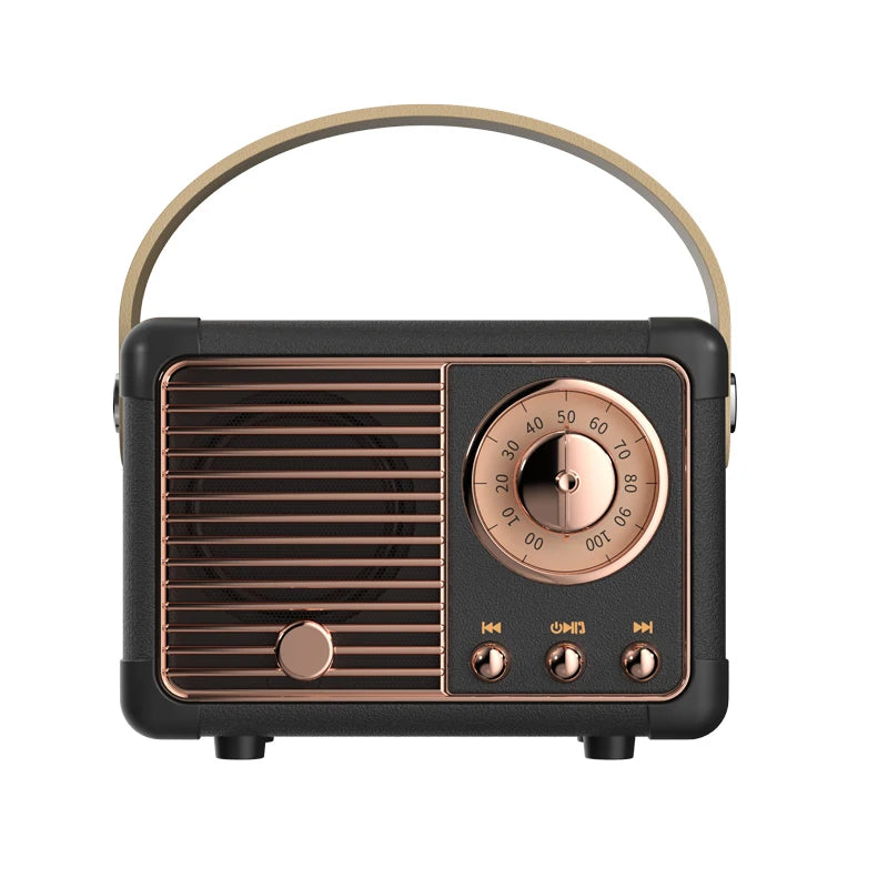 Retro HiFi Stereo Bluetooth Speaker