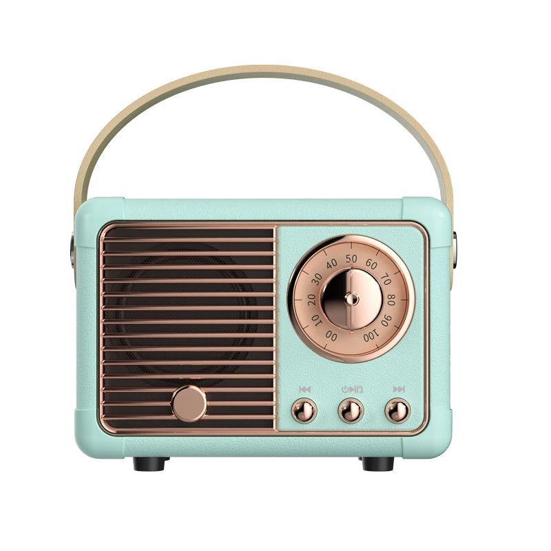 Retro HiFi Stereo Bluetooth Speaker