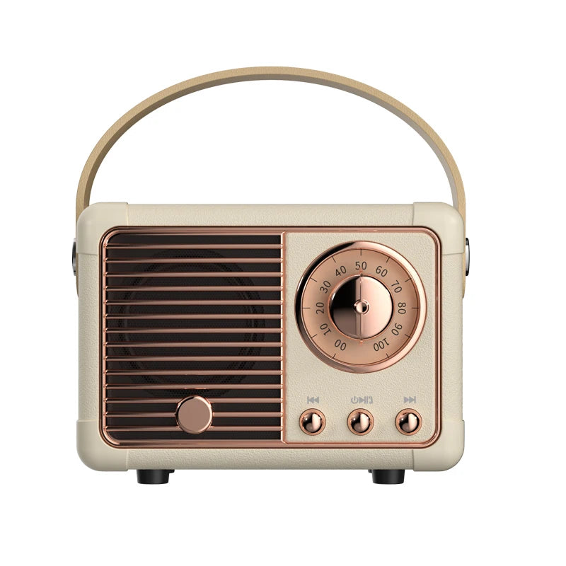 Retro HiFi Stereo Bluetooth Speaker