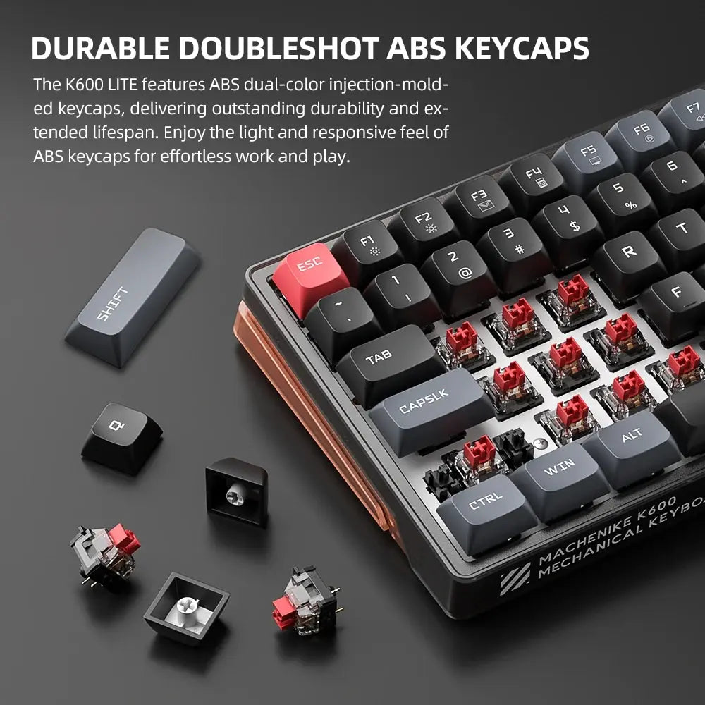 K600 LITE Mechanical Keyboard with RGB Lighting