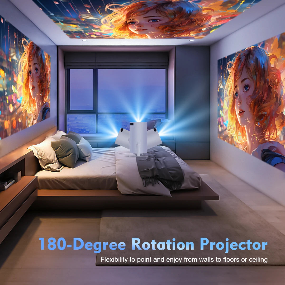 4K Android Home Projector