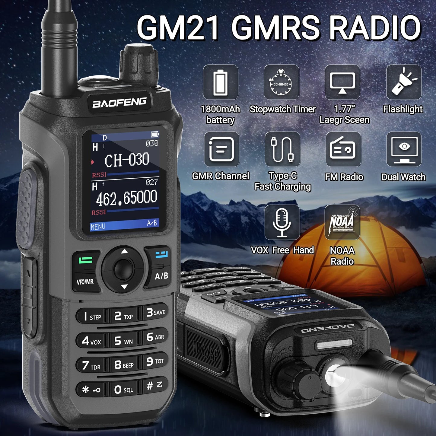 GM-21 PRO Walkie Talkie