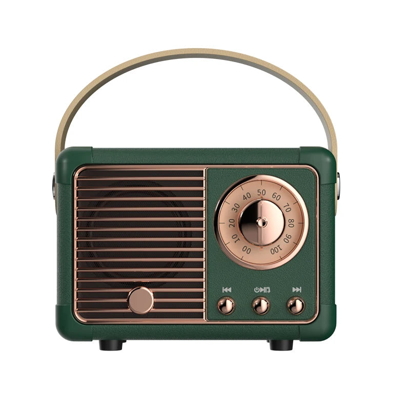 Retro HiFi Stereo Bluetooth Speaker