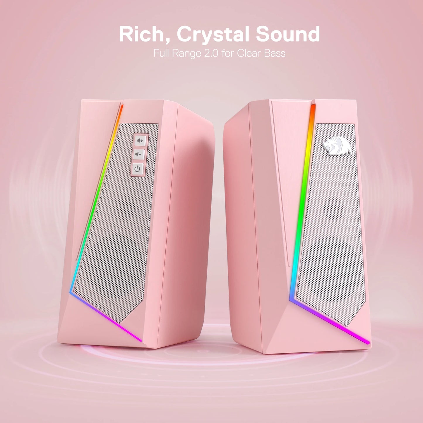 RGB Desktop Stereo Speakers