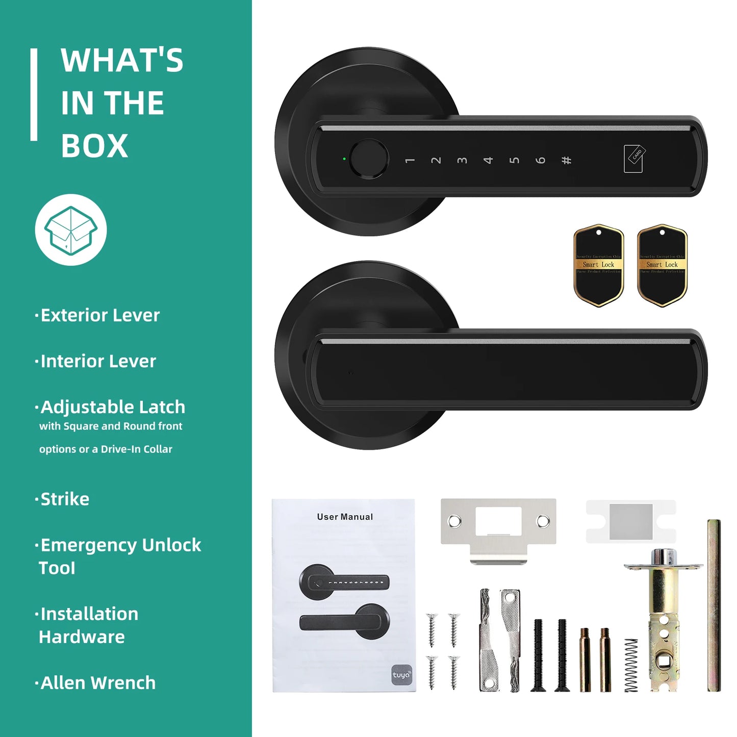 Smart Fingerprint Door Lock with App