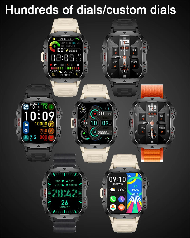 Men's Military Smartwatch