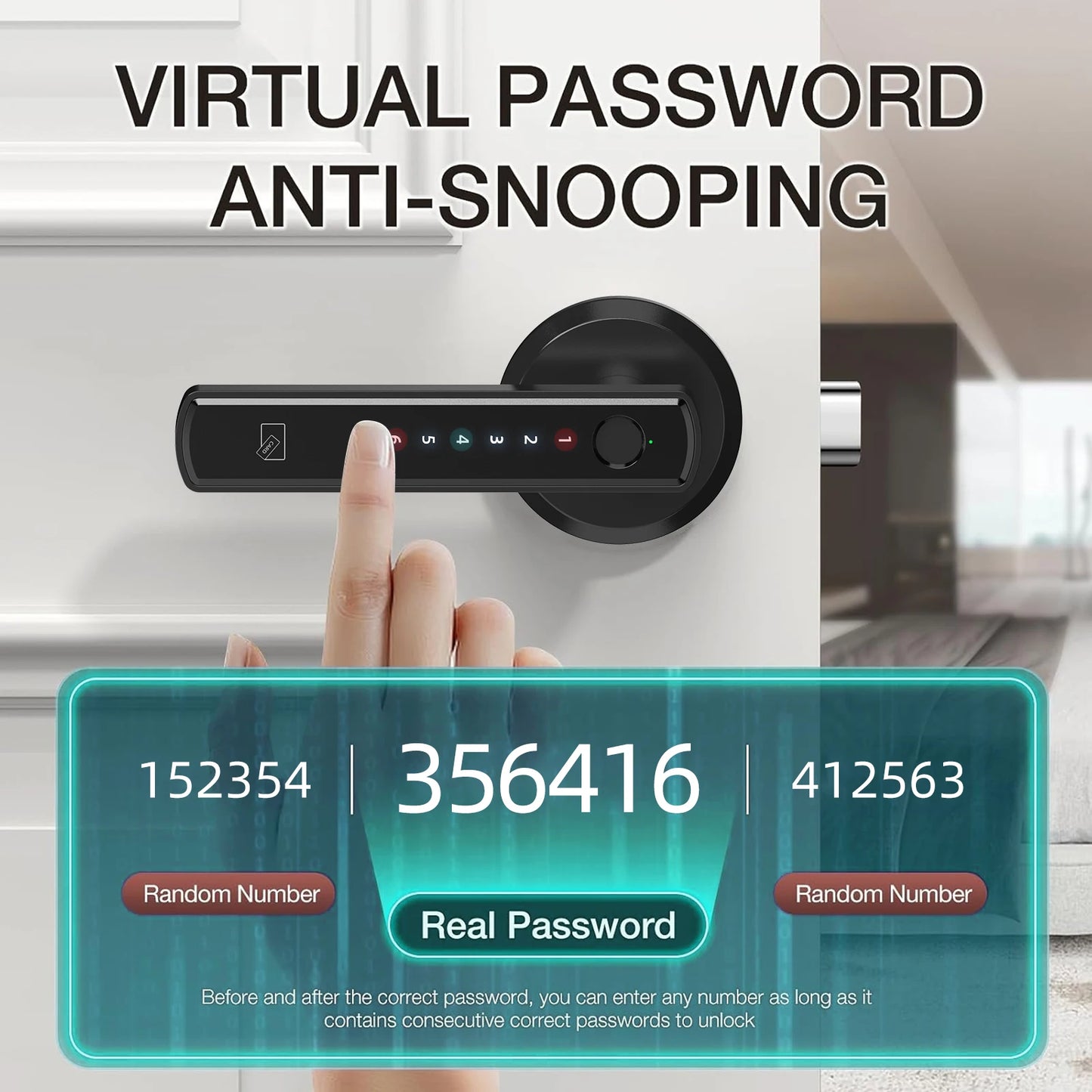 Smart Fingerprint Door Lock with App
