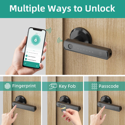 Smart Fingerprint Door Lock with App