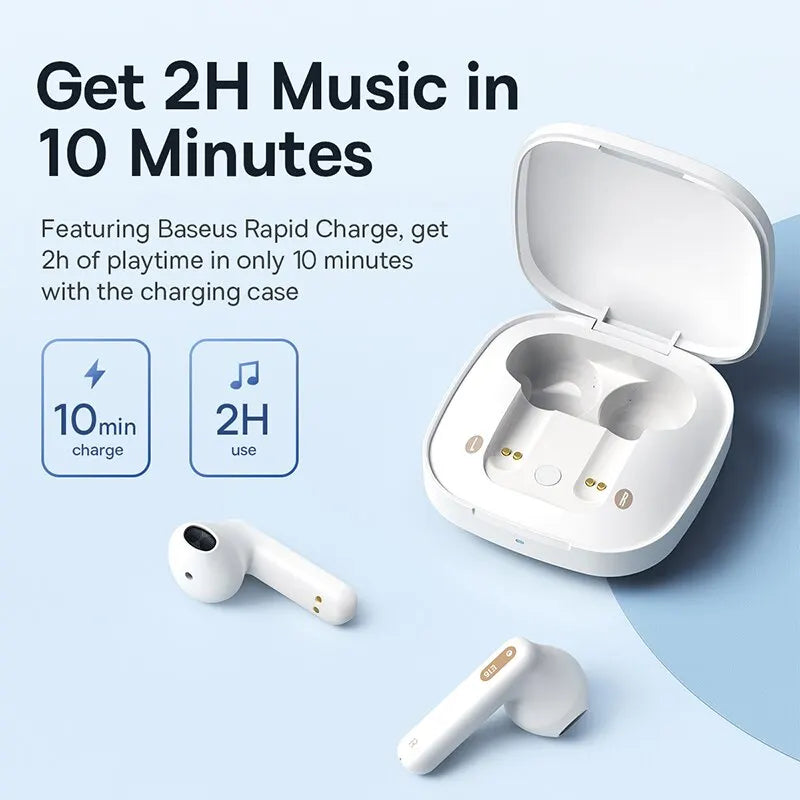 Wireless Bluetooth Earbuds with Long Battery Life