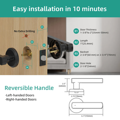 Smart Fingerprint Door Lock with App