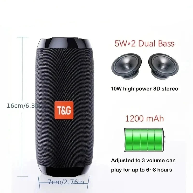 Wireless Bluetooth 5.3 Audio Speaker Waterproof