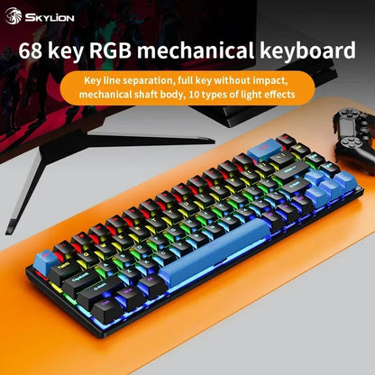 K68 Wired RGB Mechanical Keyboard