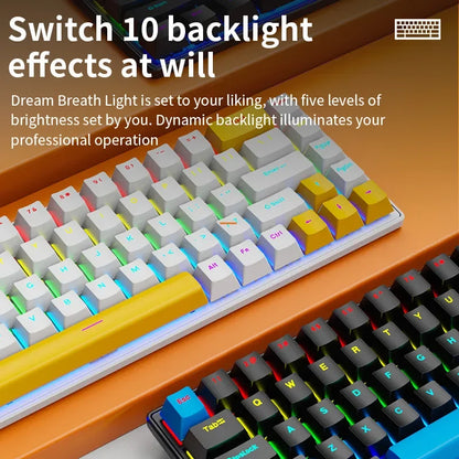 K68 Wired RGB Mechanical Keyboard