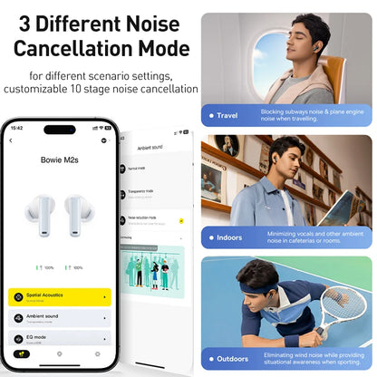 Bluetooth Noise Cancellation Earphones