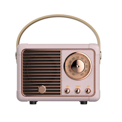 Retro HiFi Stereo Bluetooth Speaker
