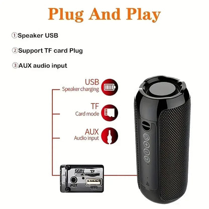 Wireless Bluetooth 5.3 Audio Speaker Waterproof