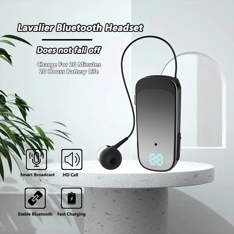 Wireless Bluetooth 5.2 Noise-Cancelling Headset