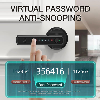 Smart Fingerprint Door Lock with App
