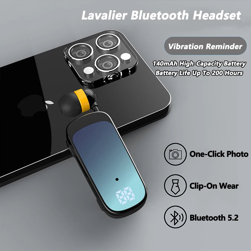 Wireless Bluetooth 5.2 Noise-Cancelling Headset