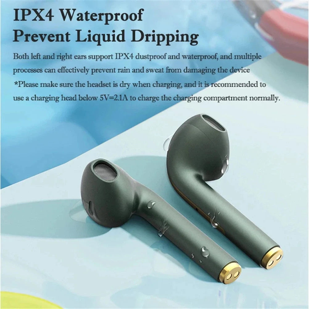 Wireless Bluetooth Earphones with Noise Reduction